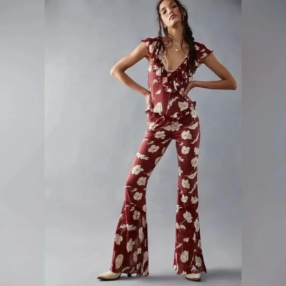 NWOT Free People Austyn One Piece Jumpsuit Large